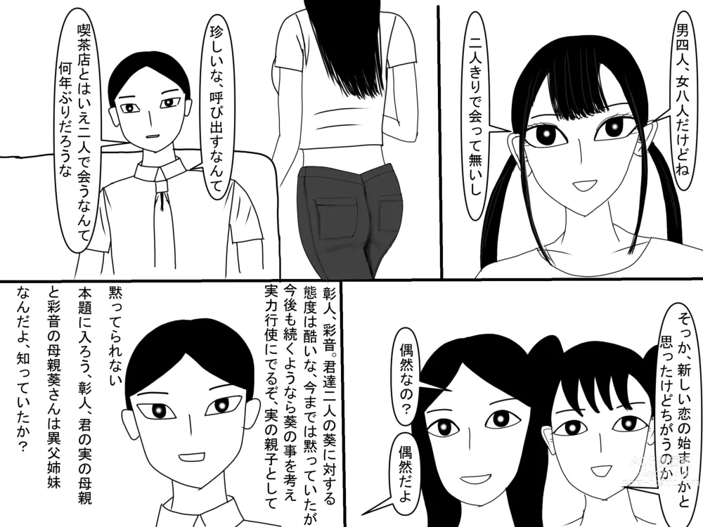 Page 351 of doujinshi Aoi TS Monogatari threegeneration