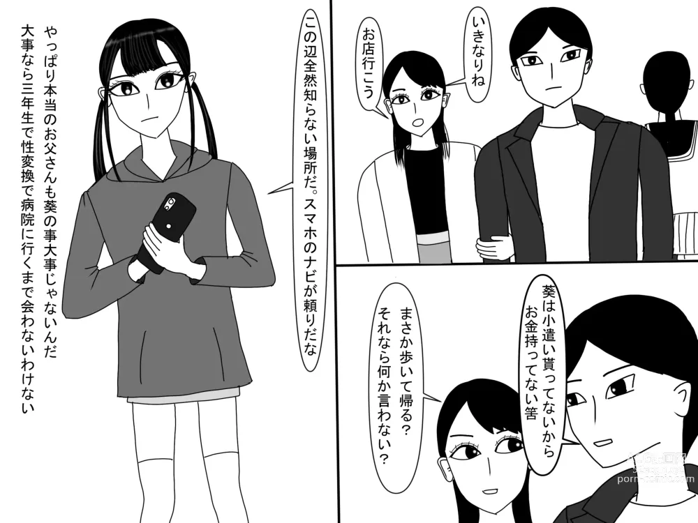 Page 423 of doujinshi Aoi TS Monogatari threegeneration