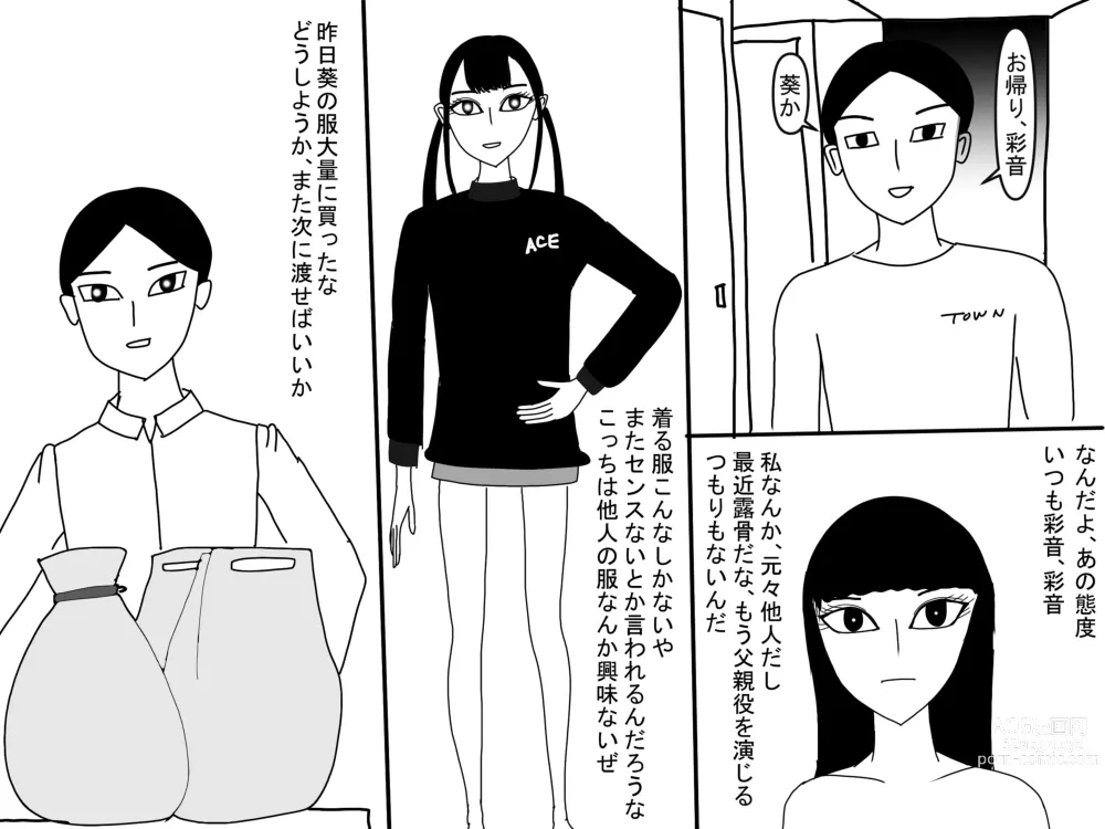 Page 425 of doujinshi Aoi TS Monogatari threegeneration