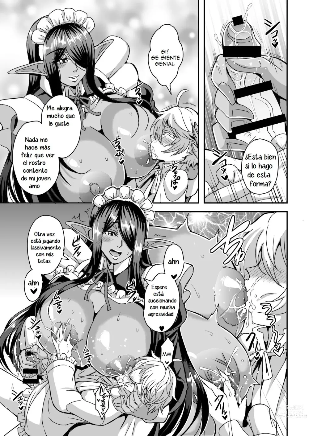 Page 10 of doujinshi Destruire mil mundos con tal de ir a la cama con mi señor una vez mas