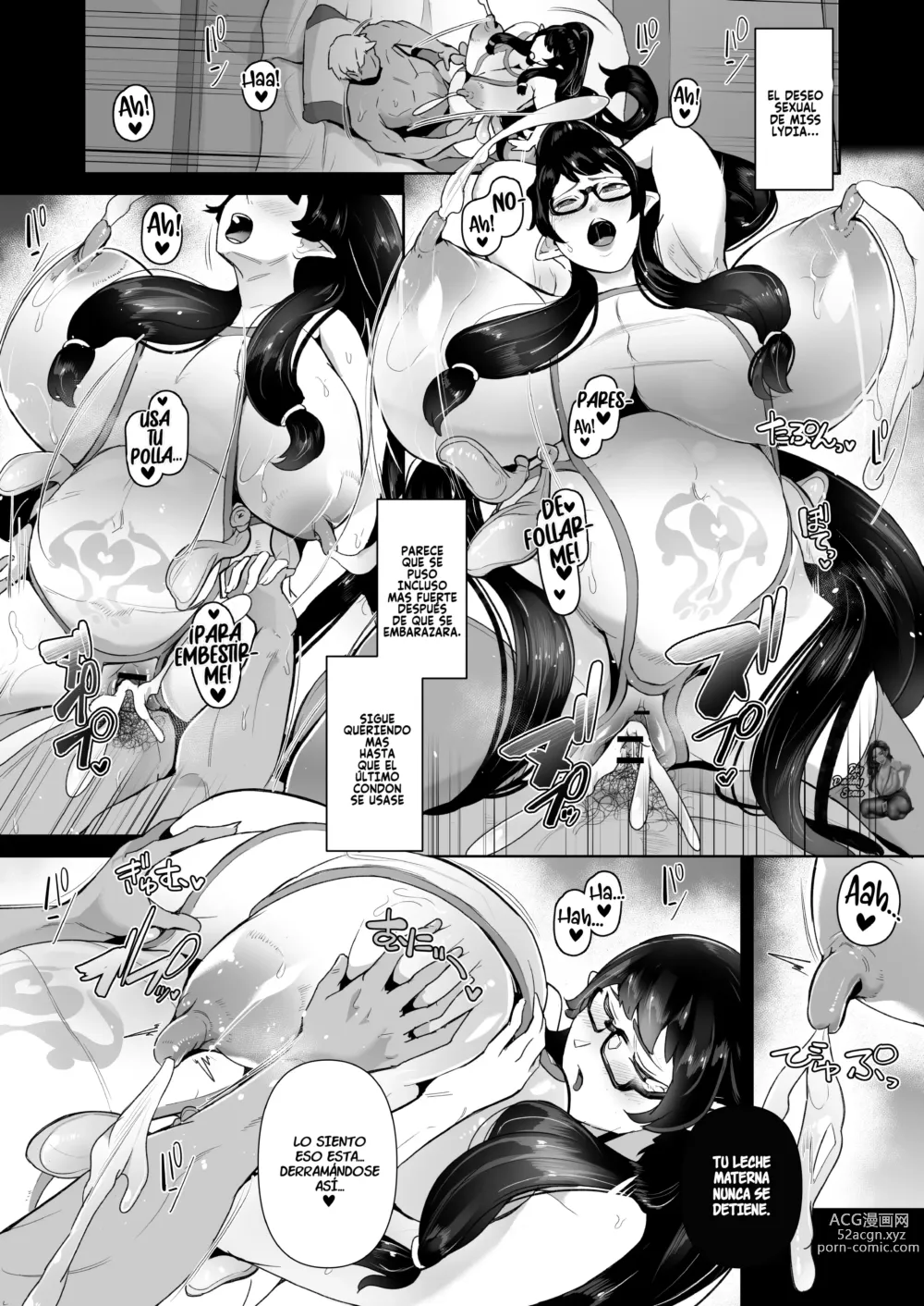 Page 46 of doujinshi La Caliente Y Pervertida Promesa Que Le Hice A Mi Gordita Y Pechugona Tía Elfa