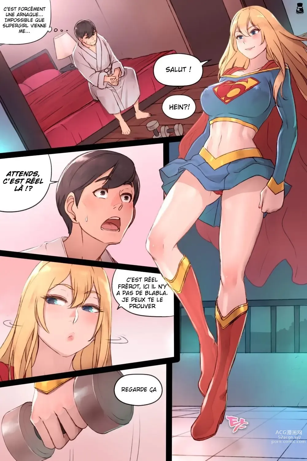Page 2 of doujinshi Supergirls Secret Service