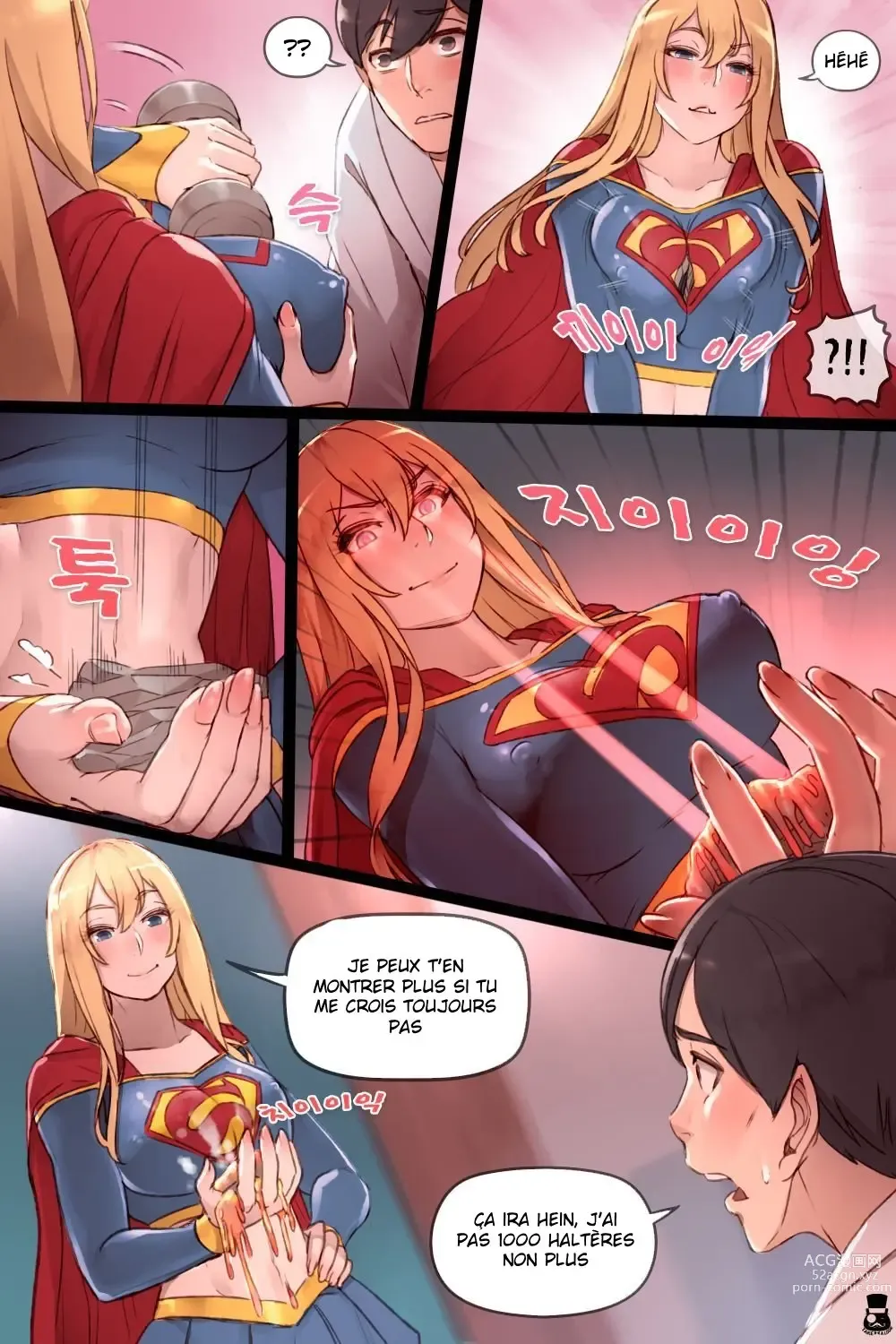 Page 3 of doujinshi Supergirls Secret Service