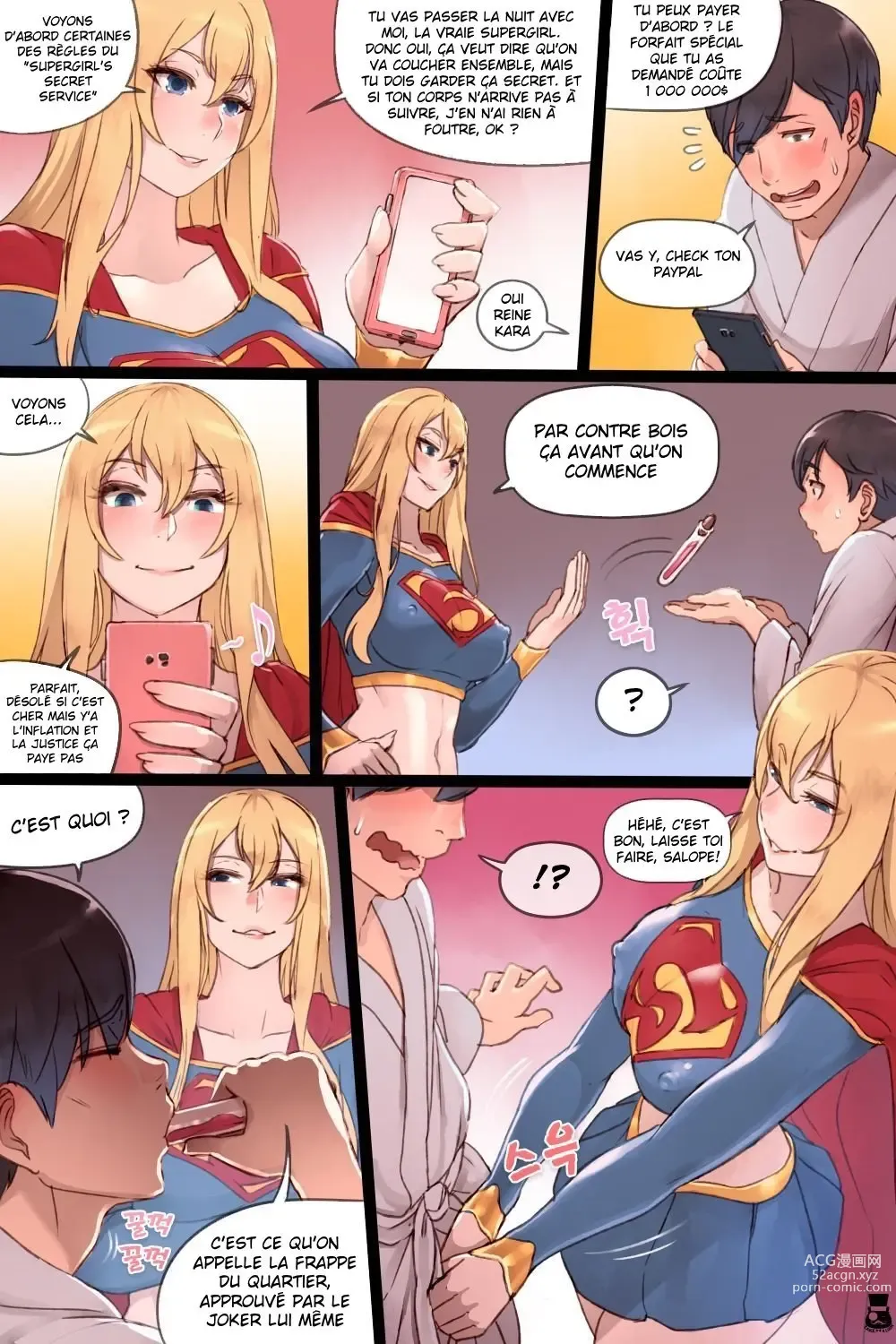Page 4 of doujinshi Supergirls Secret Service