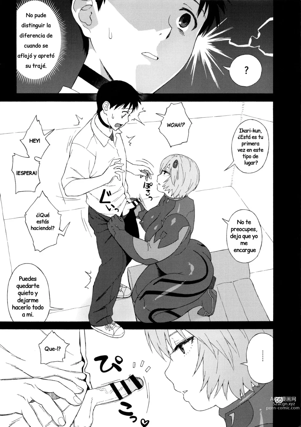 Page 5 of doujinshi Mi Ayanami (nombre temporal) no puede ser tan gorda