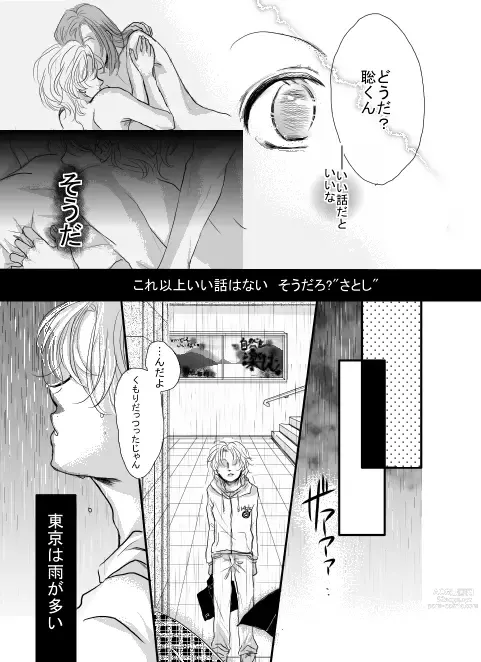 Page 21 of doujinshi Ore wa Kasa o Motteinai.