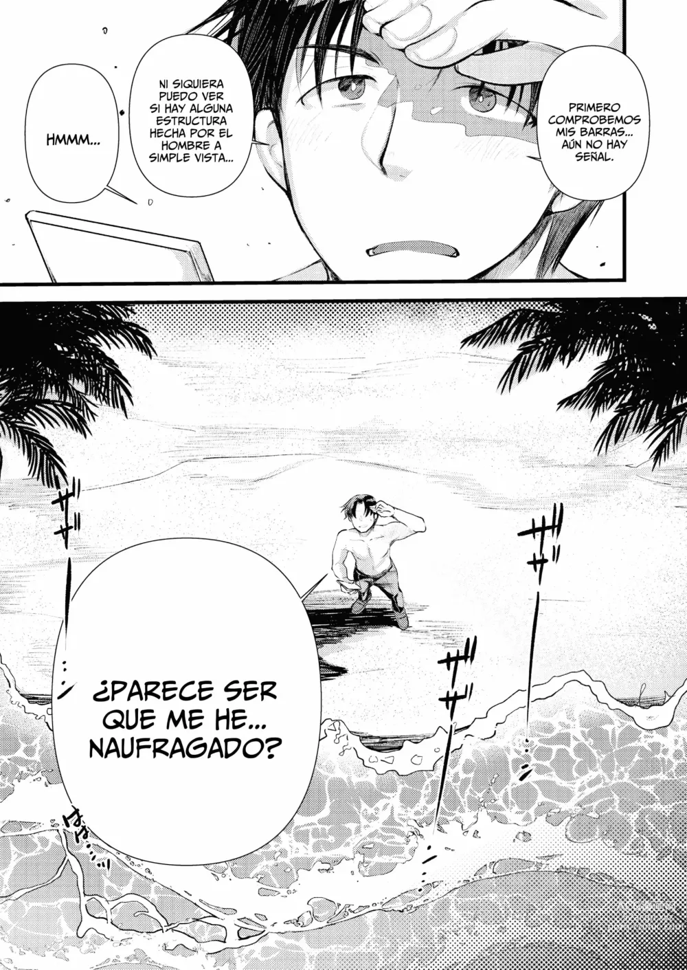 Page 13 of manga Vida Relajada En Una Isla Desierta Con Una Princesa Caballero De Nivel 1 - Capítulo 1