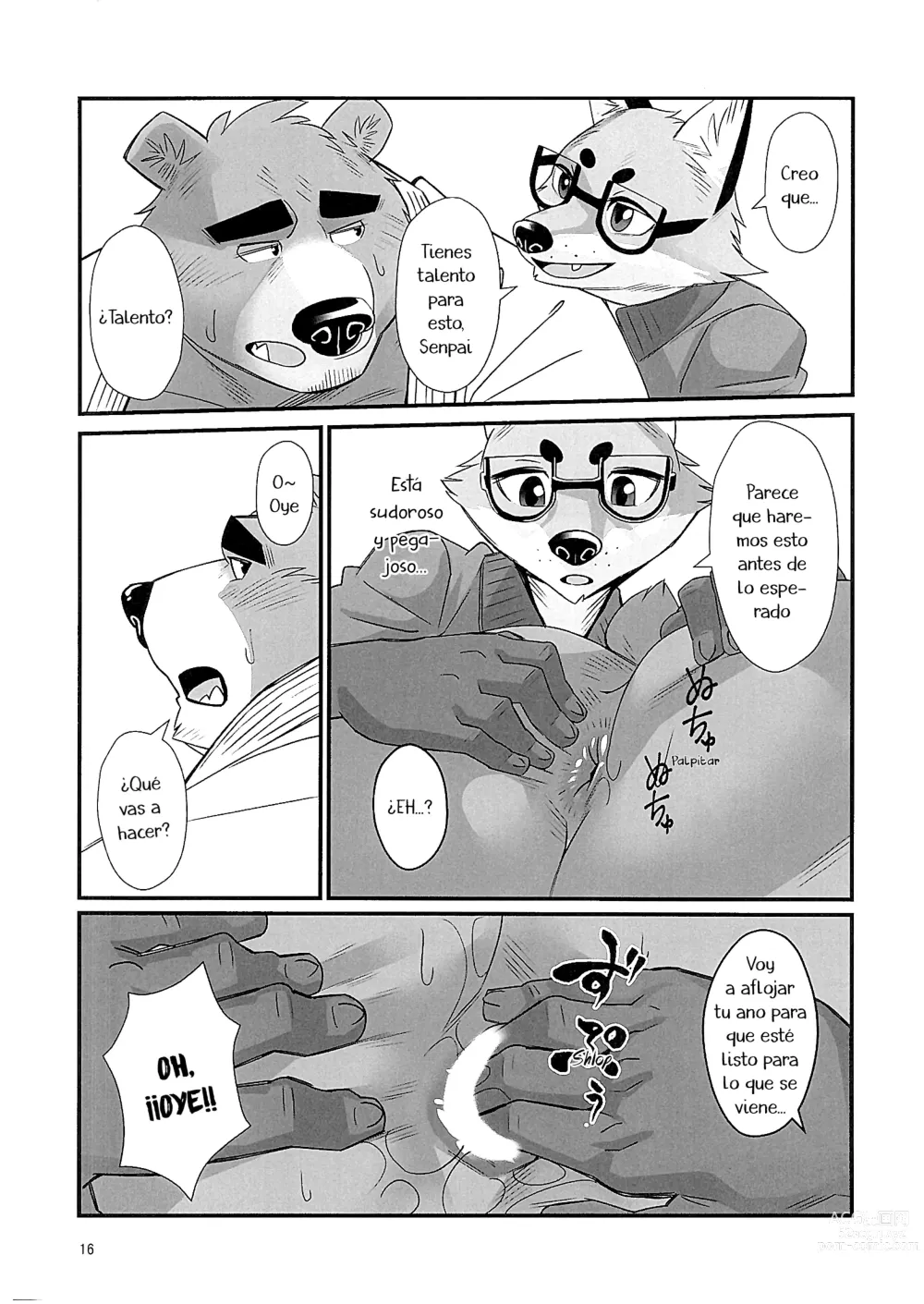 Page 15 of doujinshi Entrenamiento Mental