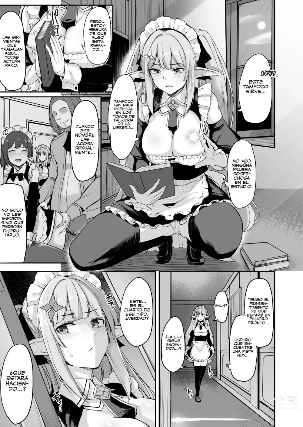 Page 6 of doujinshi ELFIN QUEST #Maid Saimin Ryoujoku Hen