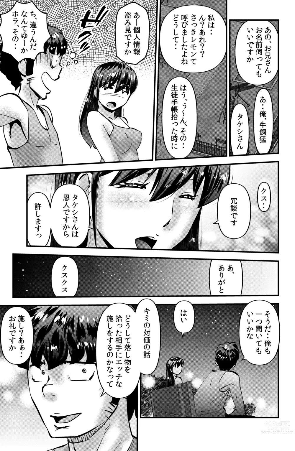 Page 13 of doujinshi Orei ni Skirt o Makushi Ageru JK