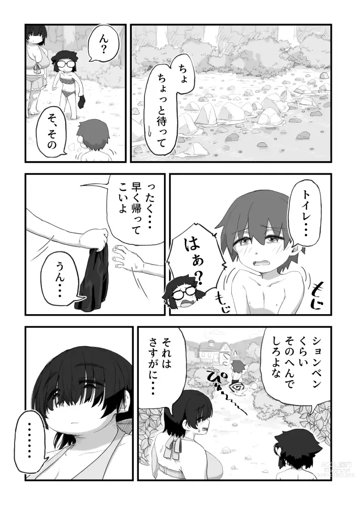 Page 9 of doujinshi Boku wa Manken Senzoku Nude Model 3 2 Wa