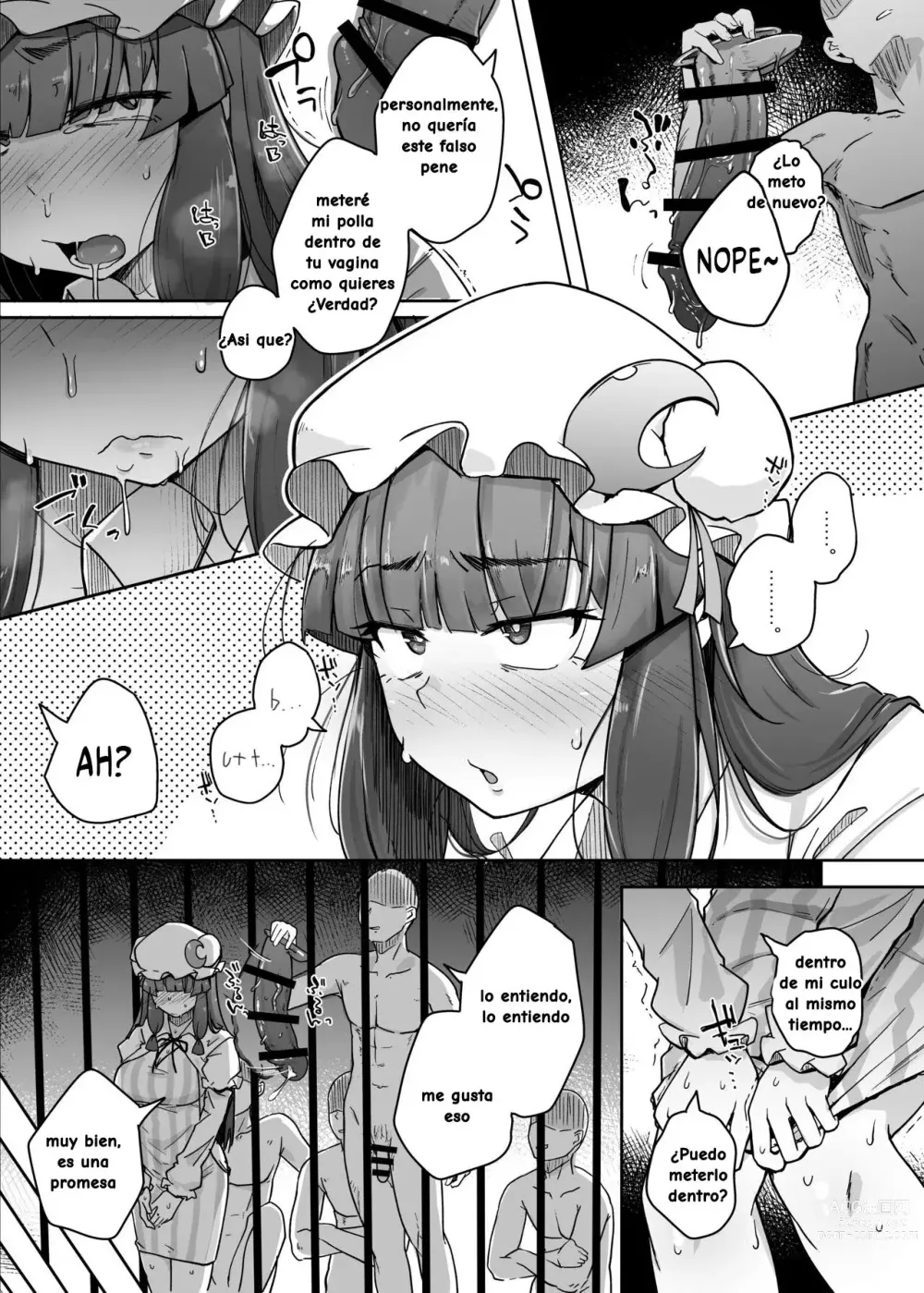 Page 11 of doujinshi Ana to Muttsuri Dosukebe Daitoshokan 5