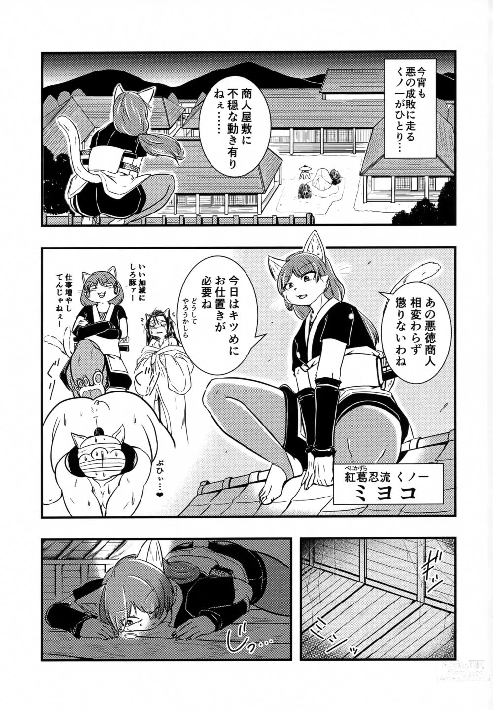Page 2 of doujinshi Miyoko-dono, Gomen!