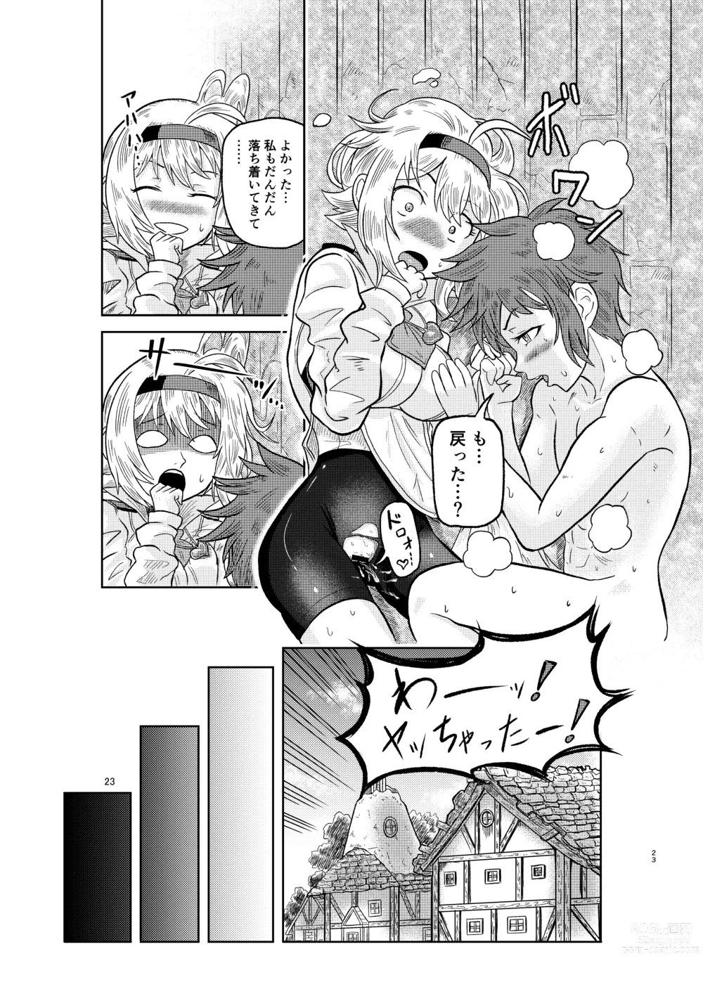 Page 22 of doujinshi Kenja no Ishi no Tsukurikata