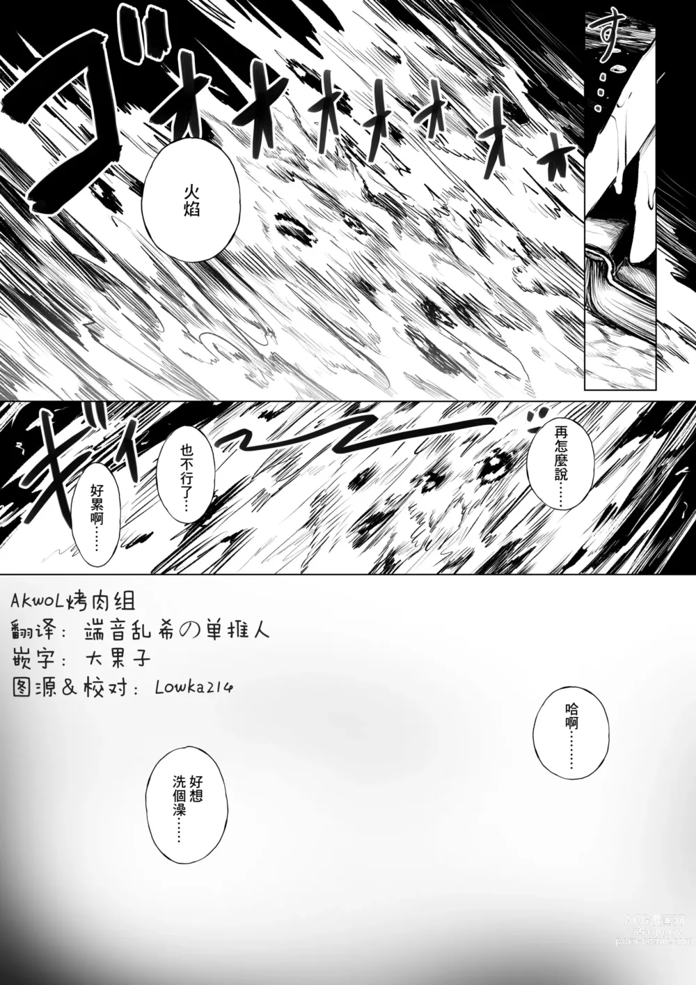 Page 13 of doujinshi 被虫系怪物袭击的魔导士