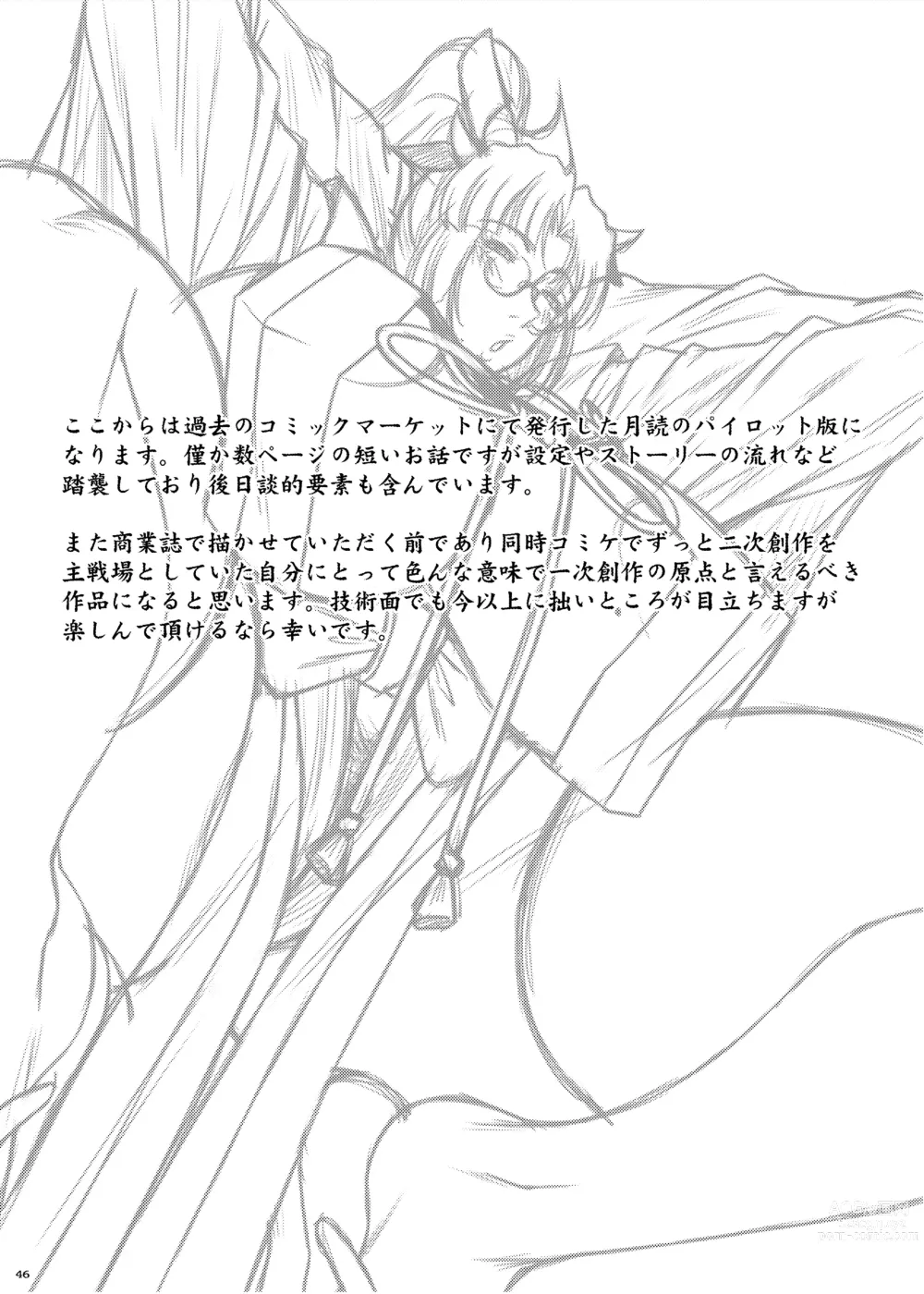 Page 48 of doujinshi Tsukuyomi