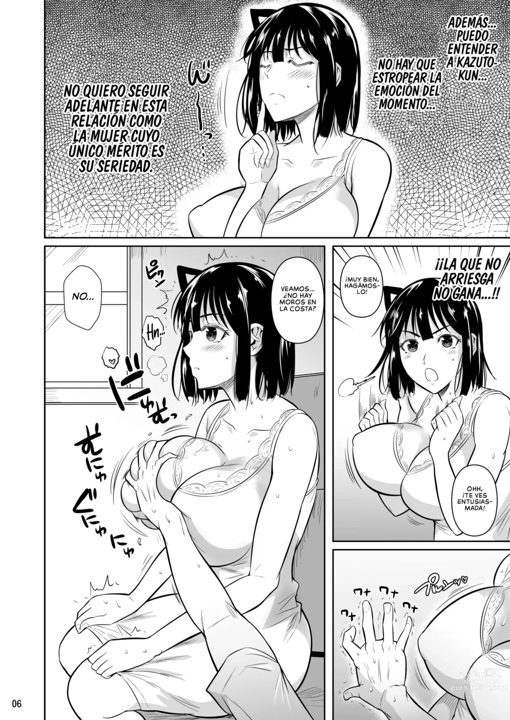 Page 7 of doujinshi Un Mafioso Erótico toma la Decisión Correcta cuando ve a su Novia en un Traje de Baño Lascivo 3