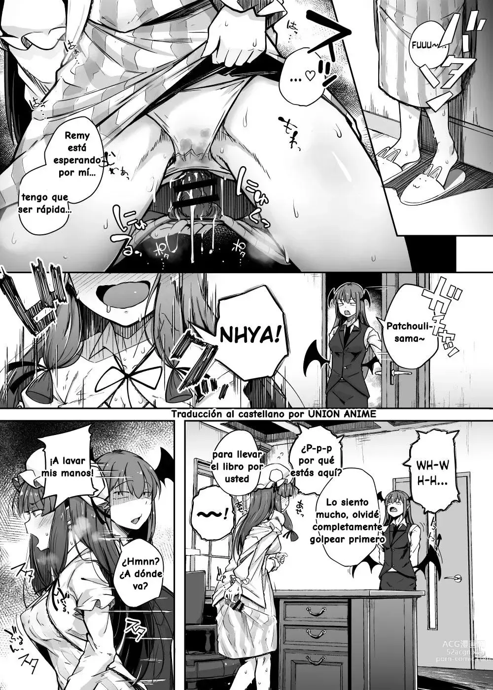 Page 5 of doujinshi Ana to Muttsuri Dosukebe Daitoshokan 4