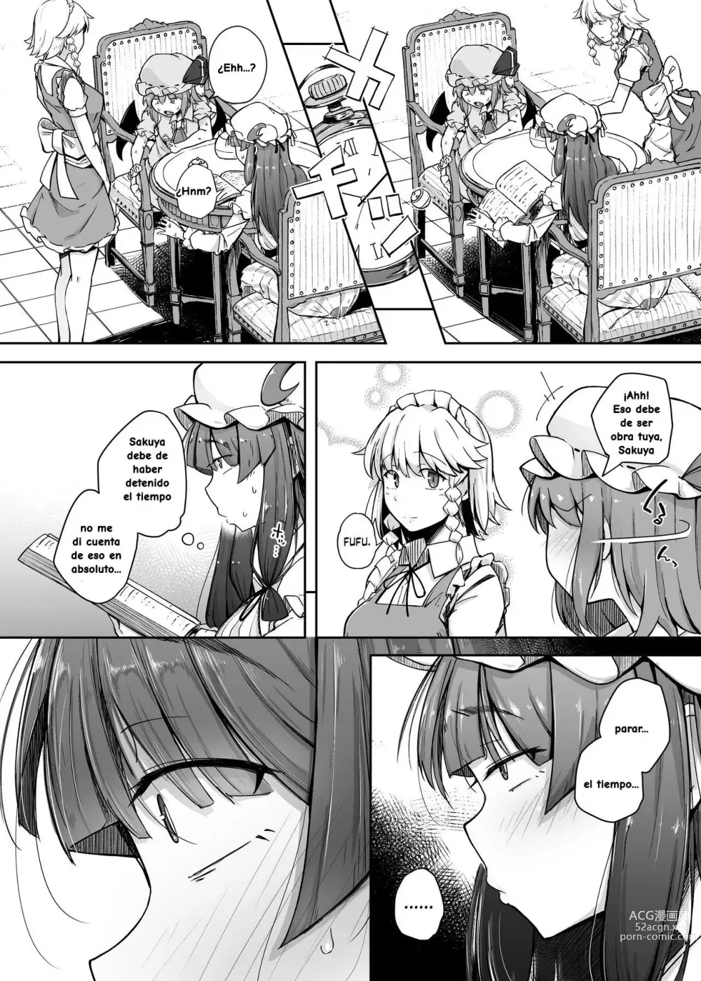 Page 8 of doujinshi Ana to Muttsuri Dosukebe Daitoshokan 4