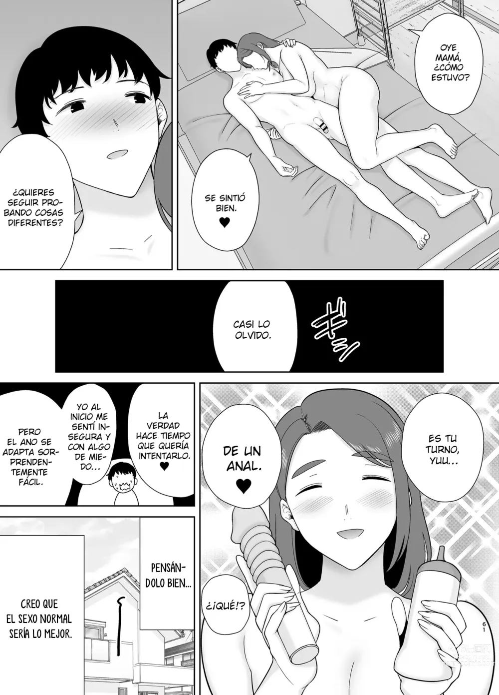 Page 60 of doujinshi Boku no Okaasan De, Boku no Sukina Hito. 8