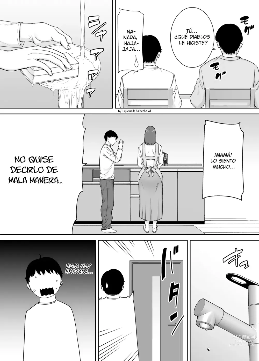 Page 8 of doujinshi Boku no Okaasan De, Boku no Sukina Hito. 8