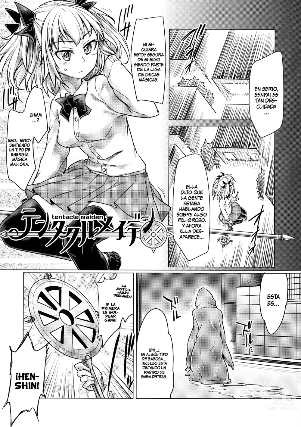 Page 1 of manga Tentacle Maiden