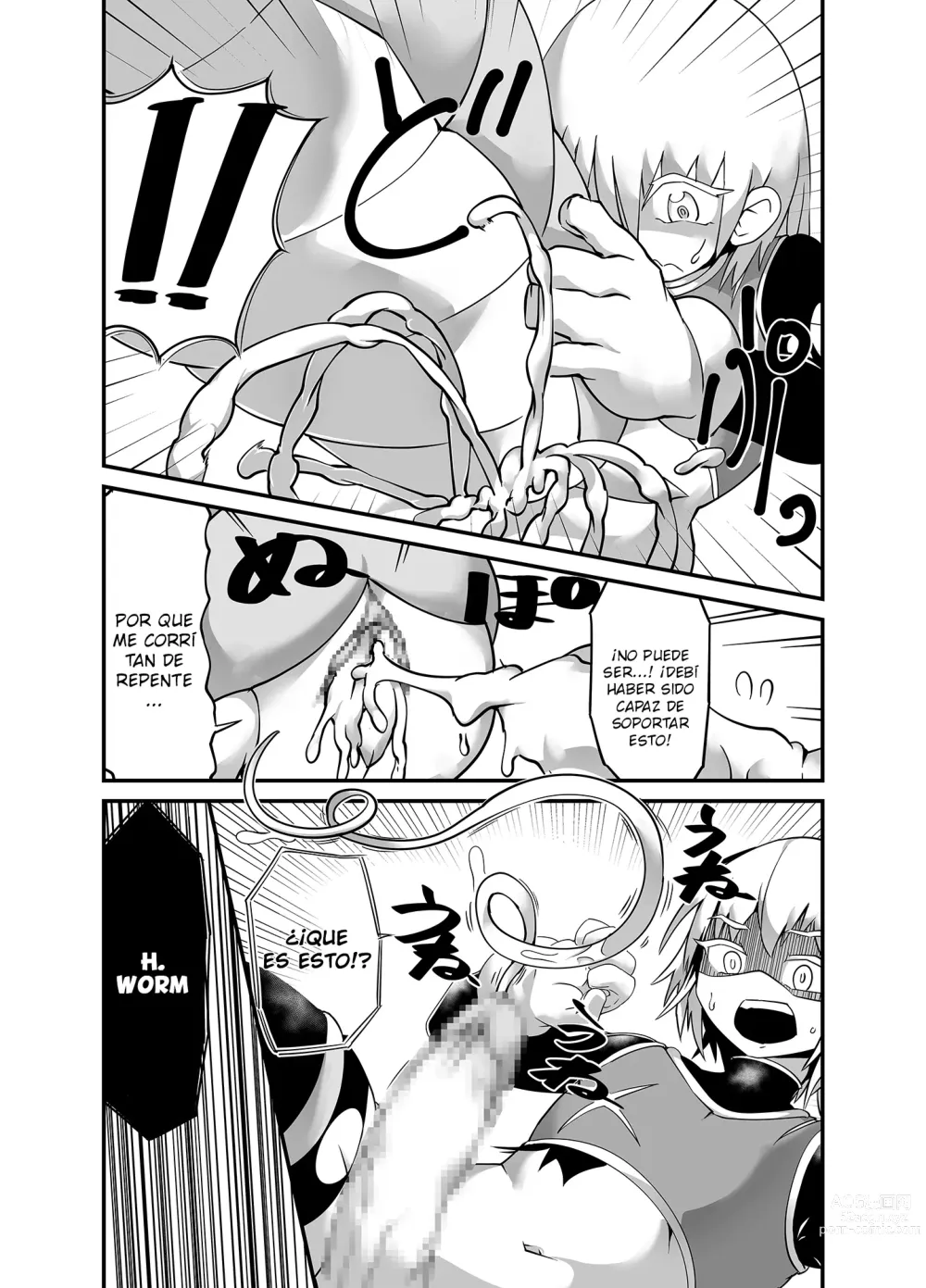 Page 8 of manga Hero Haiboku! Kamakiri Kaijin no Wana!!