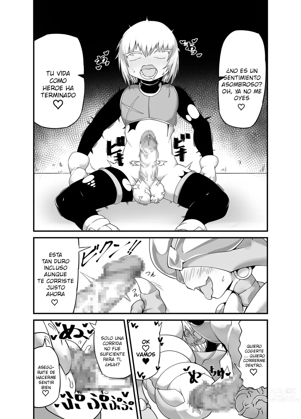 Page 10 of manga Hero Haiboku! Kamakiri Kaijin no Wana!!