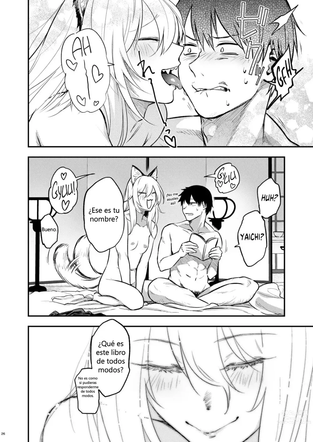 Page 27 of doujinshi Kusozako mesuochi kitsunedanshi hon.