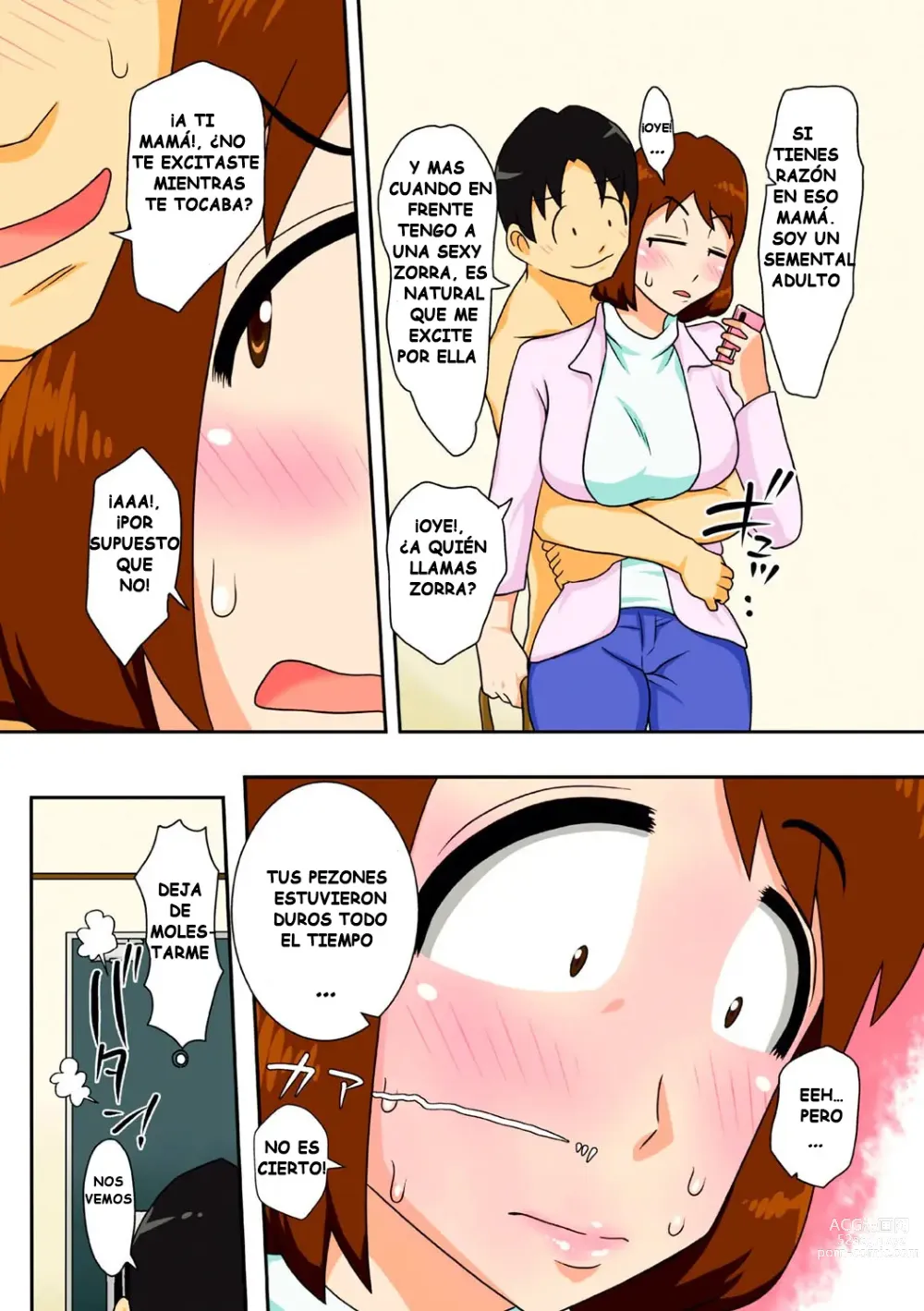 Page 20 of doujinshi Toiu wake de, Zenra de Kaa-san ni Onegai shite mita. (decensored)