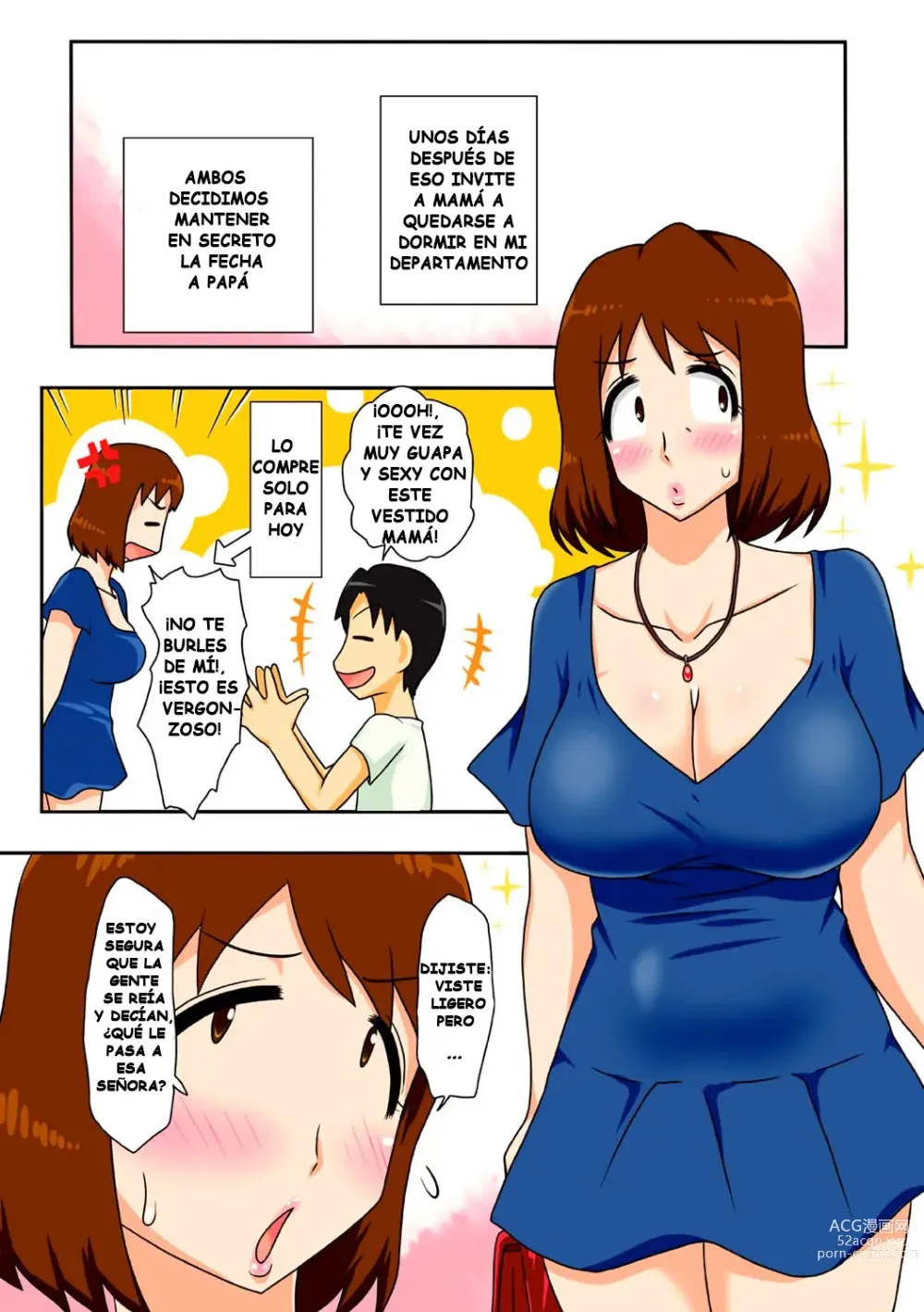 Page 22 of doujinshi Toiu wake de, Zenra de Kaa-san ni Onegai shite mita. (decensored)