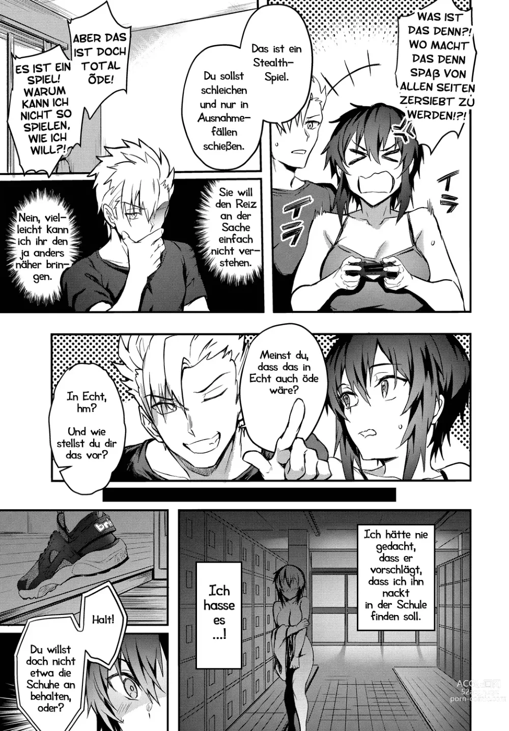 Page 5 of manga Verdeckte Sexmission