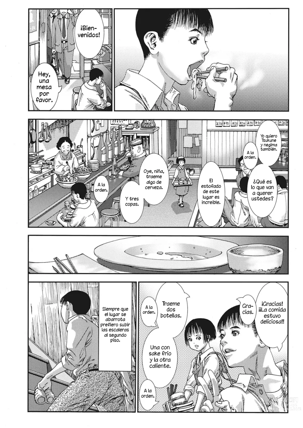 Page 4 of manga La luz al anochecer