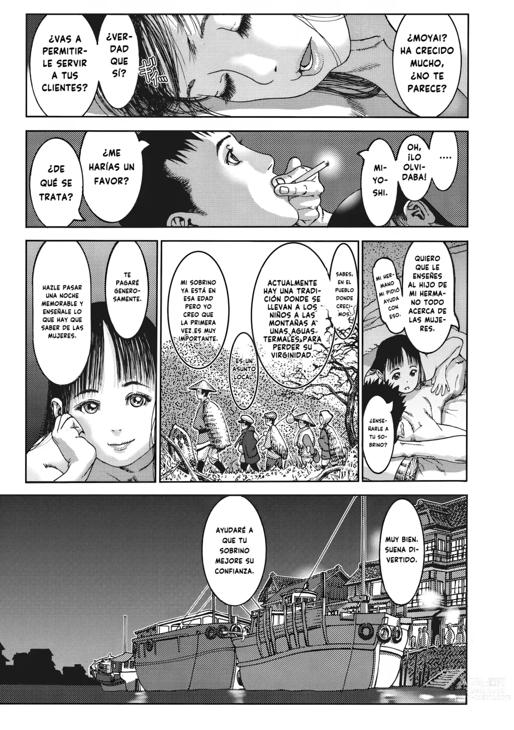Page 3 of manga El cabo del bote