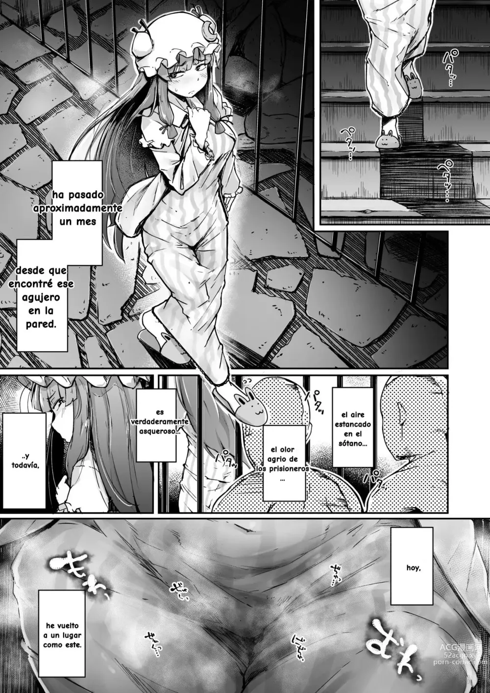 Page 3 of doujinshi Ana to Muttsuri Dosukebe Daitoshokan 2