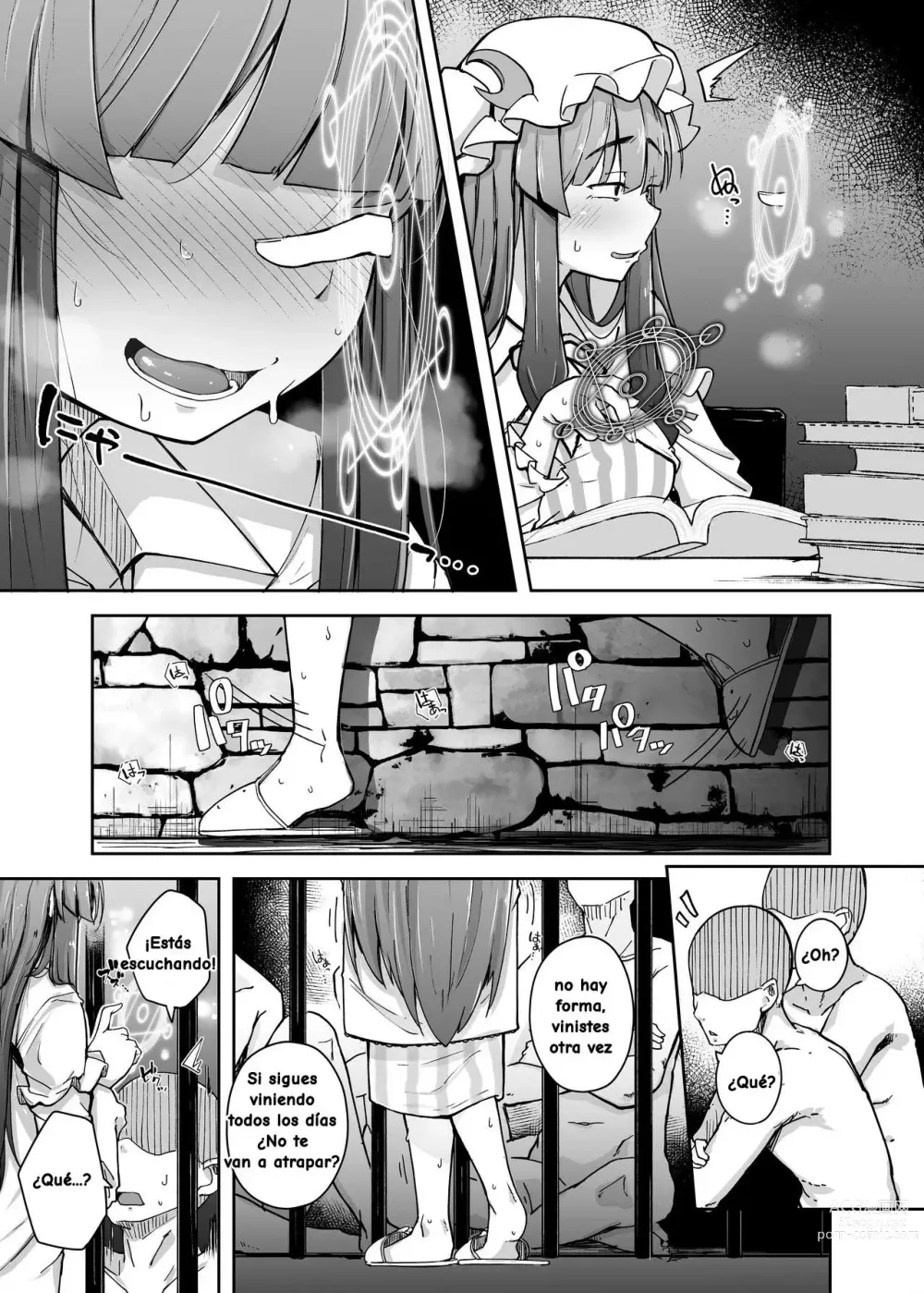 Page 13 of doujinshi Ana to Muttsuri Dosukebe Daitoshokan 3