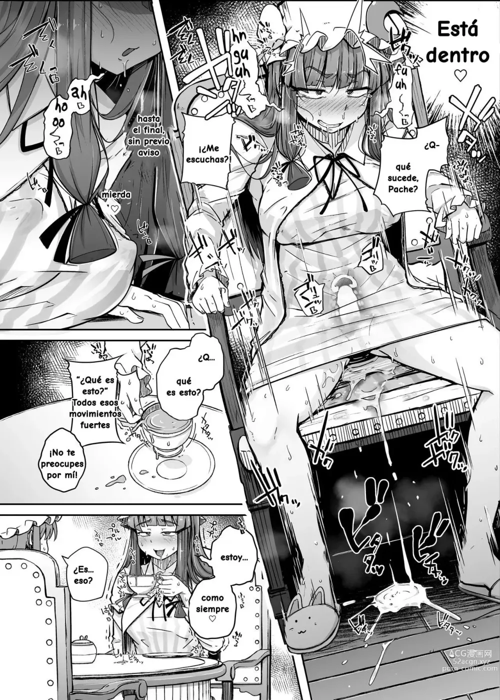 Page 18 of doujinshi Ana to Muttsuri Dosukebe Daitoshokan 3