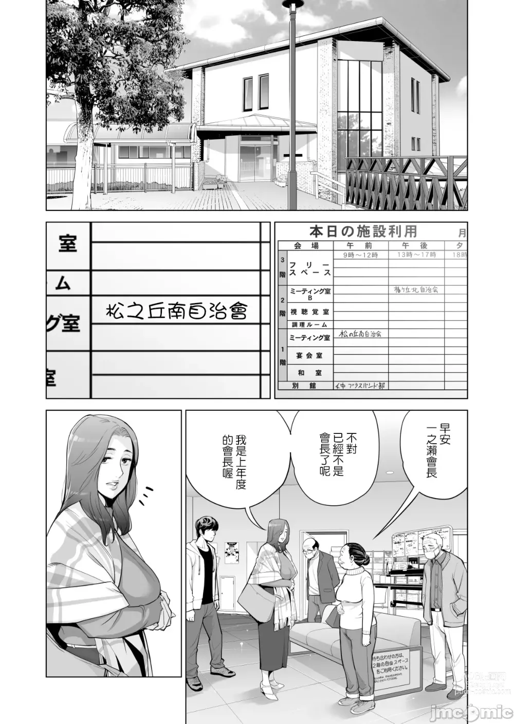 Page 9 of doujinshi Jichikai no Hitozuma wa Totemo Ecchi deshita. Fuku Kaichou Ichinose Mami Hen