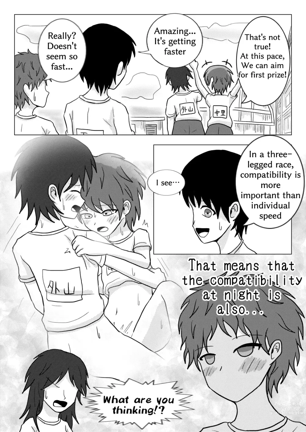 Page 24 of doujinshi After the school trip bus -Three-legged-