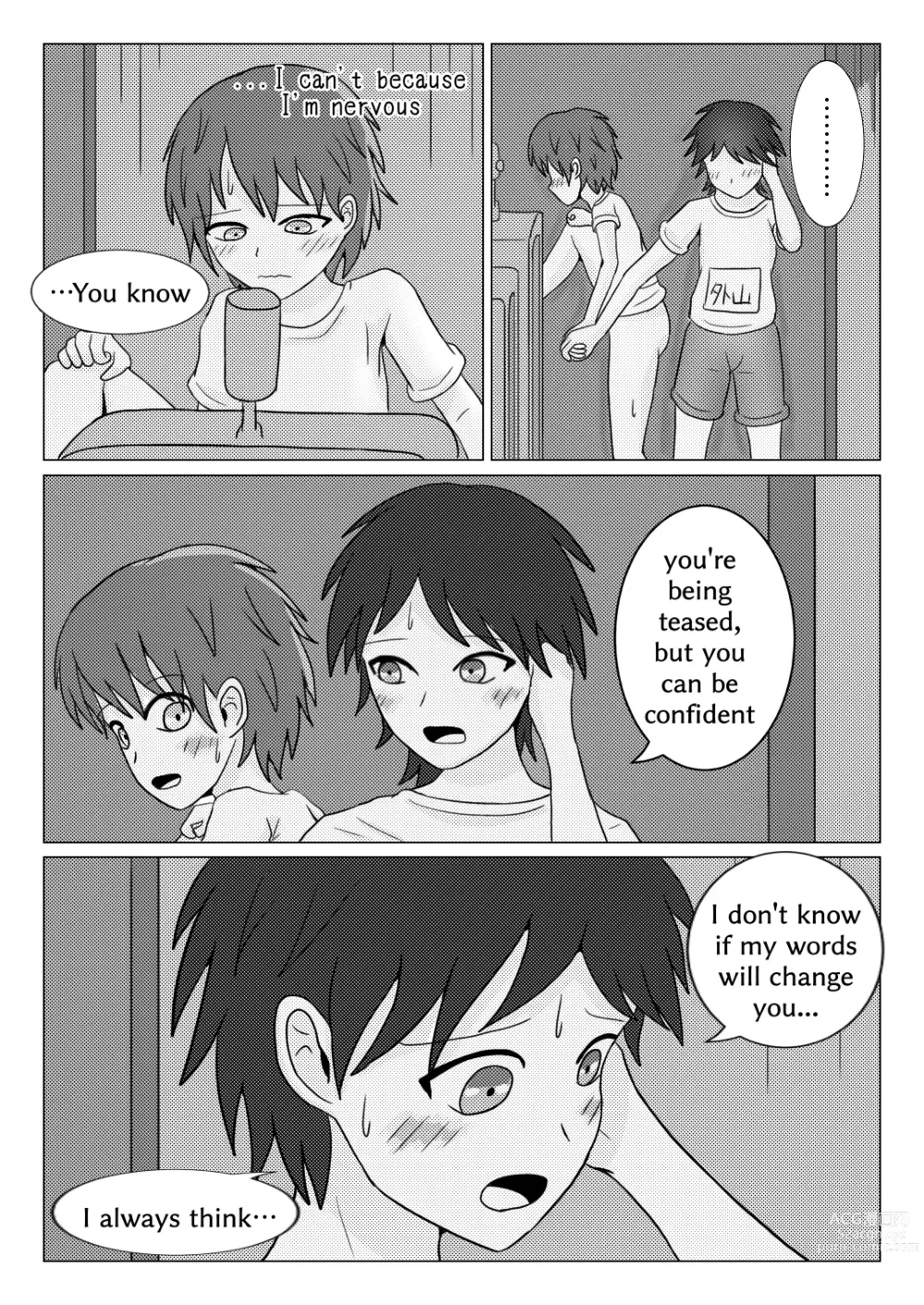 Page 37 of doujinshi After the school trip bus -Three-legged-