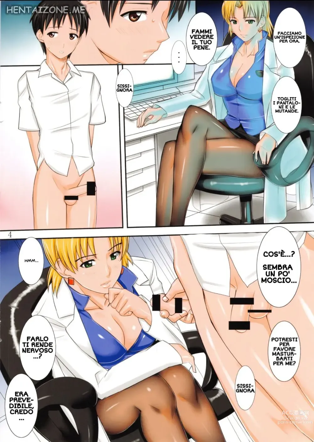 Page 4 of doujinshi Controllo del Medico