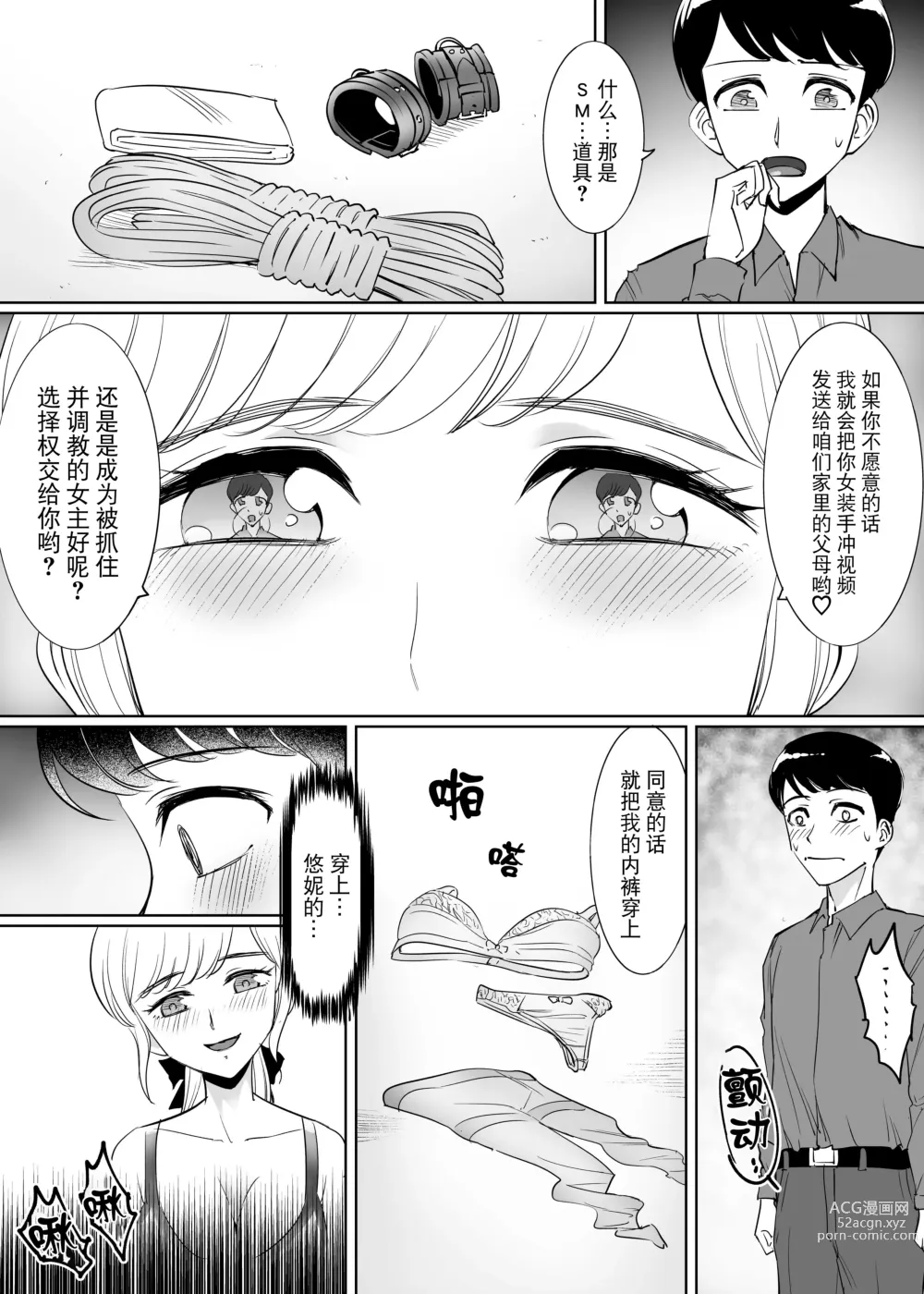 Page 8 of doujinshi Mesu Ochi Otokonoko no Kekkon