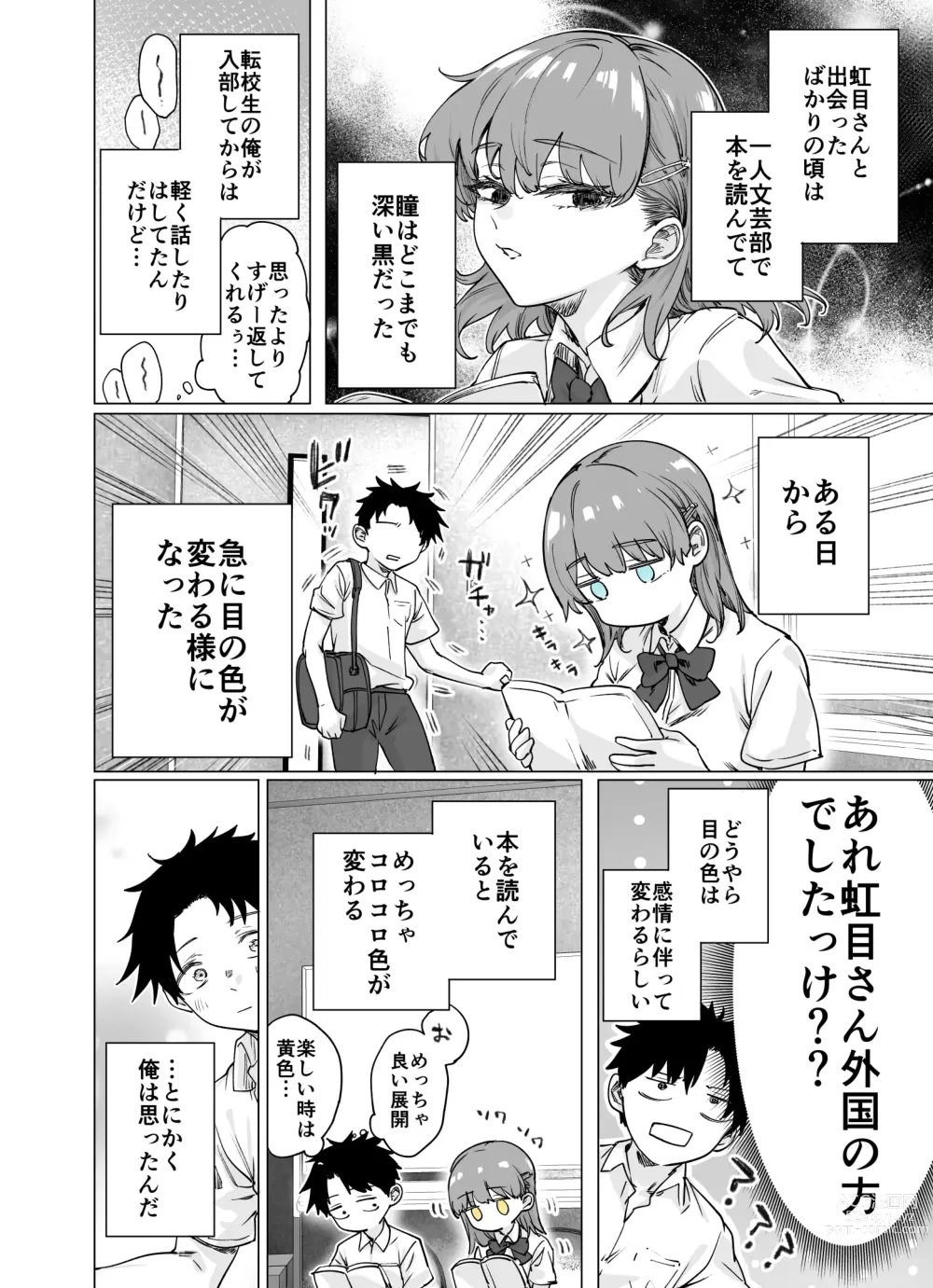 Page 2 of doujinshi Nijime-san wa Sugu Me ni Deru