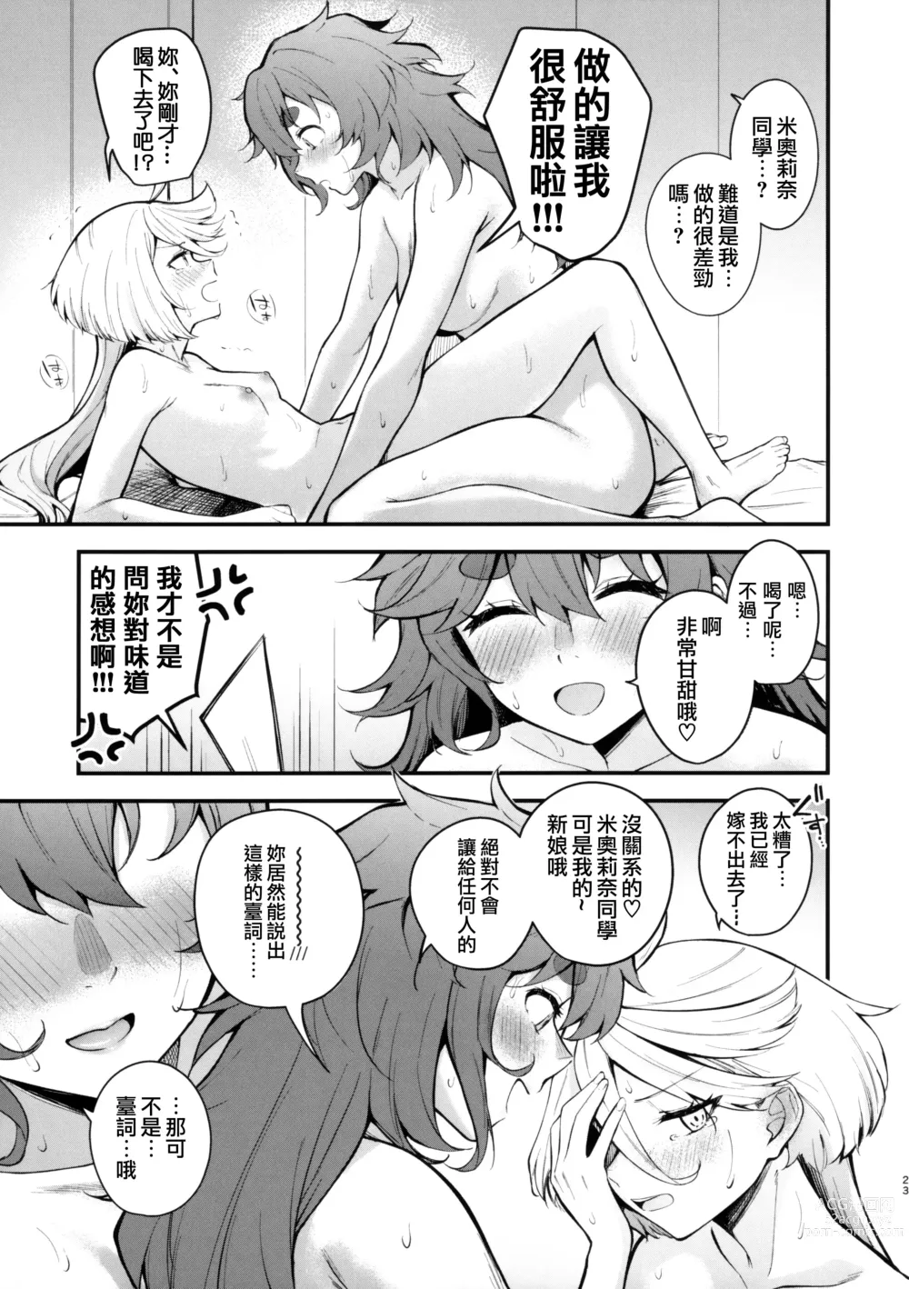 Page 23 of doujinshi 我的可爱新娘大人