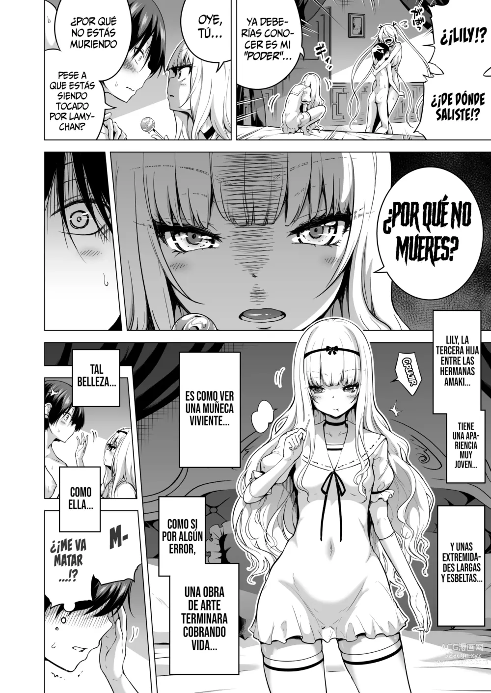 Page 6 of manga Boku Ni Shika Furenai Succubus Sanshimai Ni Shiborareru Hanashi #2 ~Sanjo Lily-Hen~
