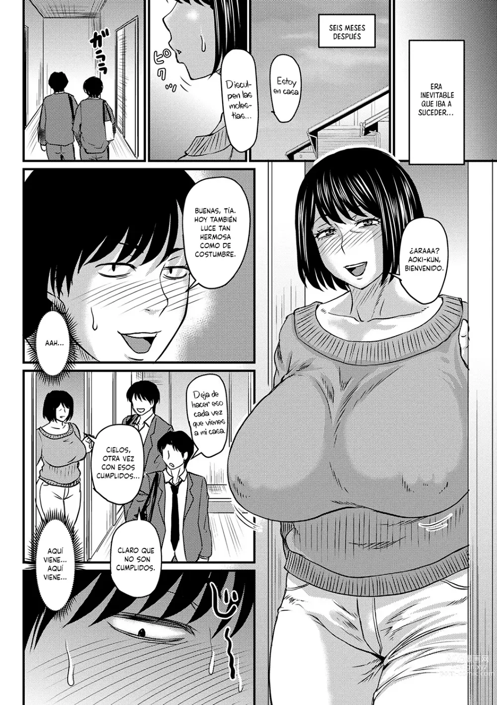 Page 2 of manga El deseo de Miwako-san