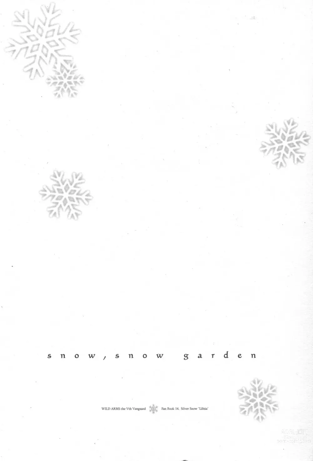 Page 3 of doujinshi snow,snow garden