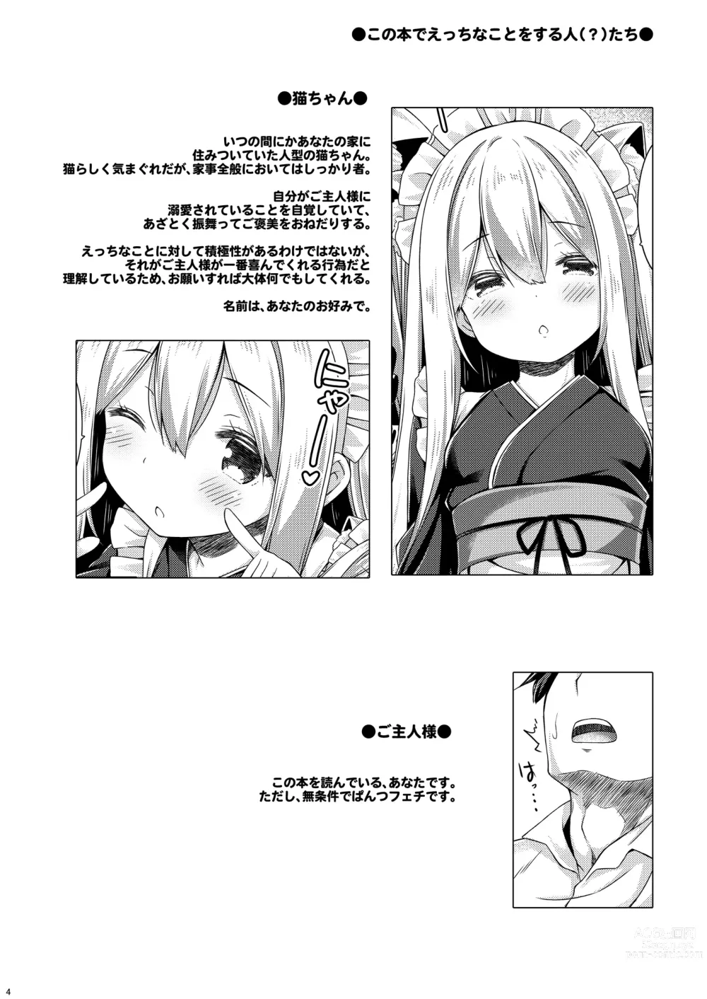 Page 5 of doujinshi Anata no Neko-chan Maid.