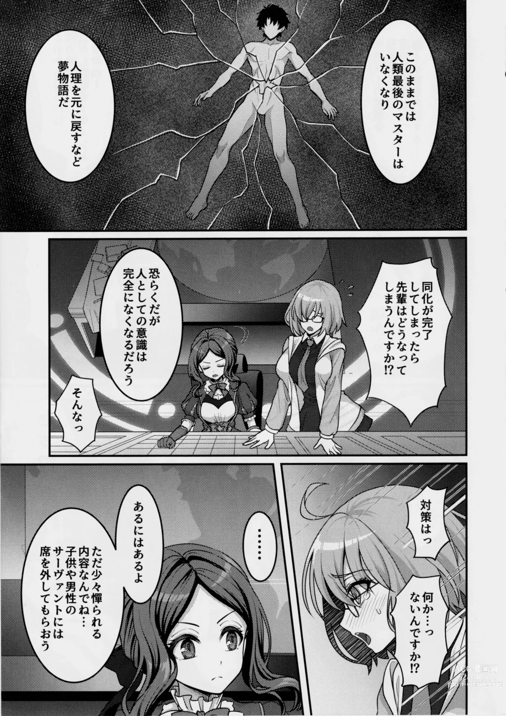 Page 4 of doujinshi Chaldea Sakusei Souryokusen!!