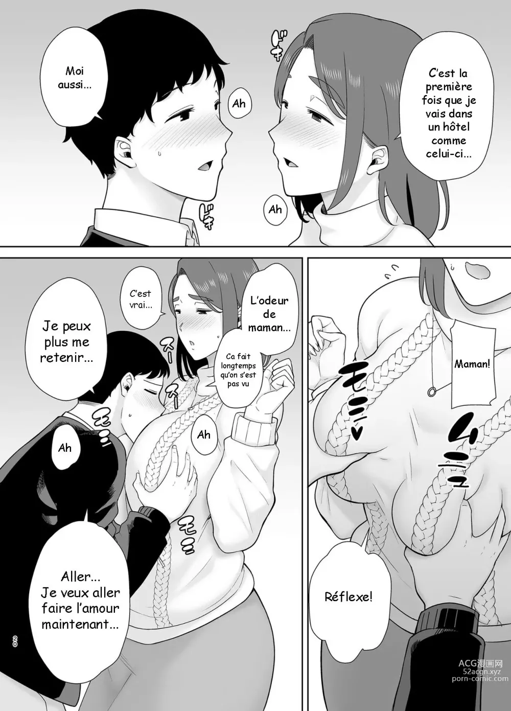 Page 19 of doujinshi Boku no Kaa-san de, Boku no Suki na Hito 8